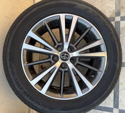 Altis Alloy Rim And Tyre