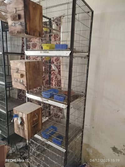 4 portion galvanized wire cage angle (parrots/finches)