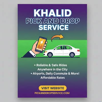 Pick & Drop Service for Office & Students – Lahore/Islamabad