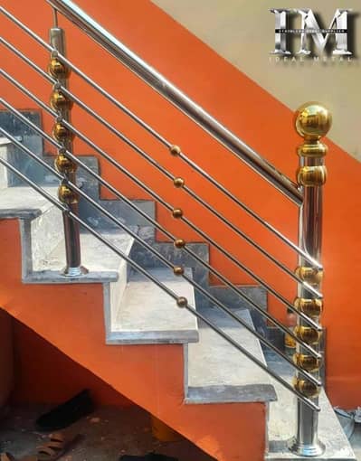 Stainless Steel Railings & Grills| Stairs,terrace,fence| Glass,Cnc,pvc