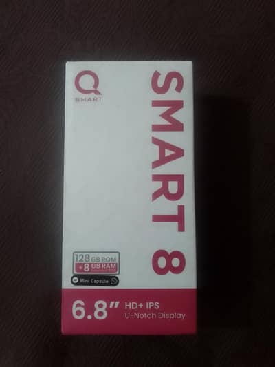 Q mobile smart 8 best condition with the box