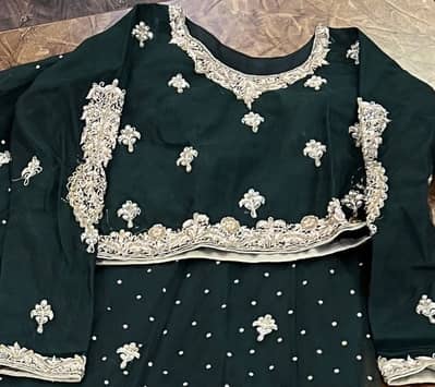 Net Lehenga choli set