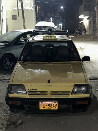 Khyber yellow Cab Taxi 93 model