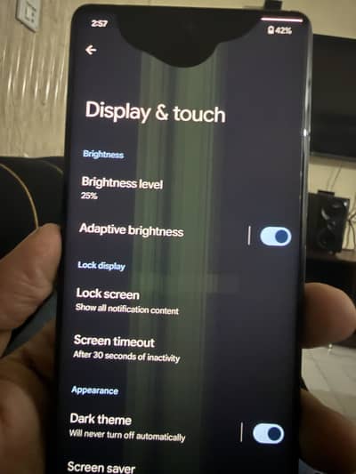 Pixel 7 pro dot shade