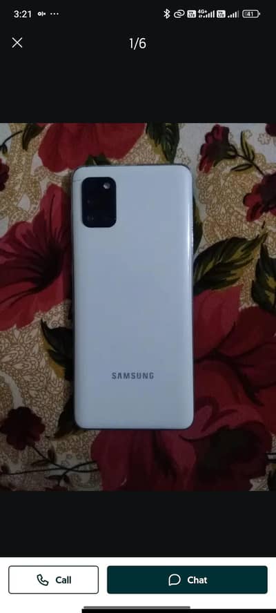 Samsung a31 original LCD available with frame no shade