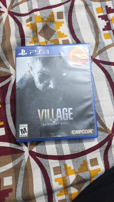 resident evil village/8 ps4 cd