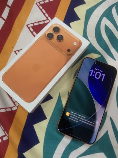 17 pro max , 256GB JV