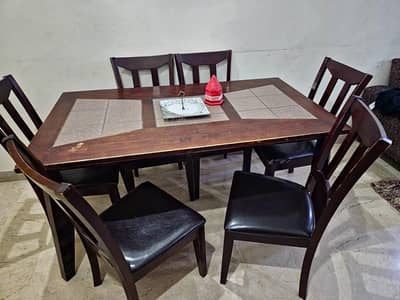 IKEA Wooden Dining Table – Imported from Dubai