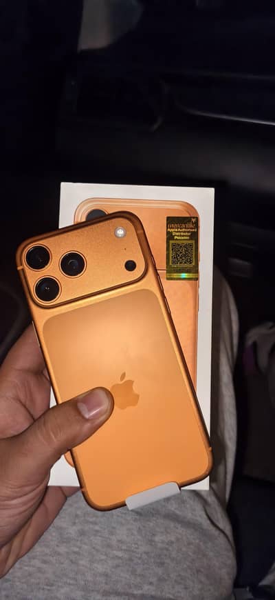 17 pro max PTA 26 circles just box open