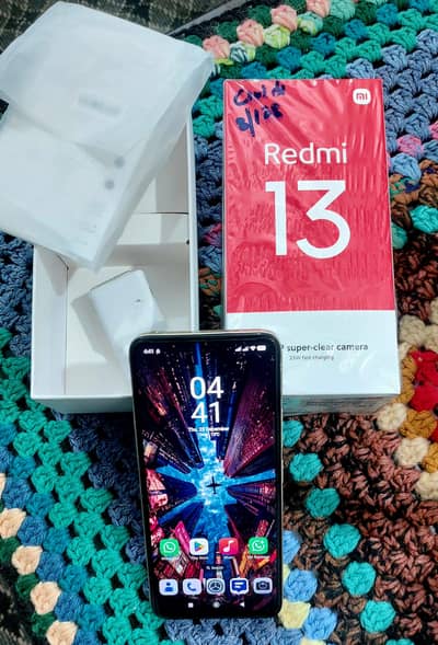 Redmi 13 With Box PTA APPROVED