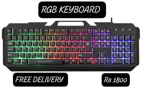 RGB KEYBOARD FOR SALE