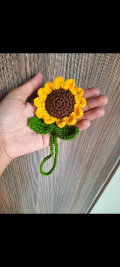 Multiple crochet keychains