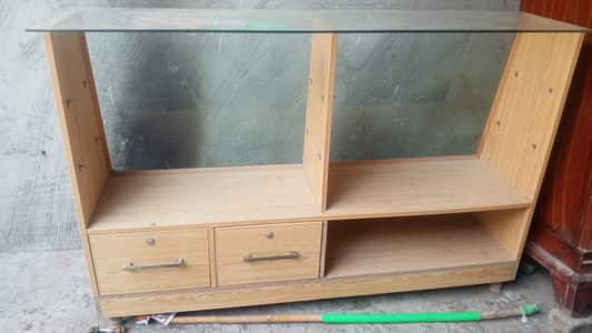 Shop Counter wood and mirror