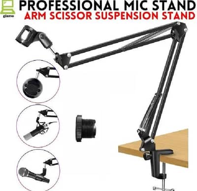 MIC HOLDER PODCAST SETUP