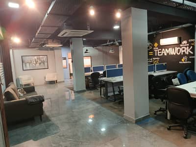 Blue area office 4000 square feet jinnah avenue fully furnished for rent