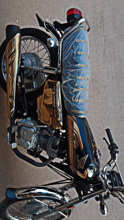 Honda CG 125 2025 Gold Edition/unregistered applied for