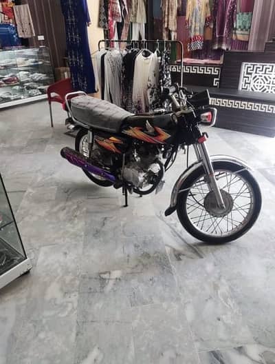 Honda CG-125 Black