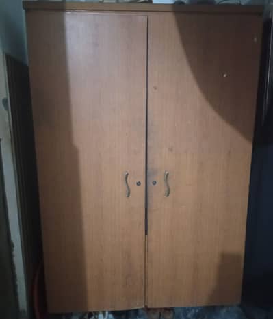 Wooden wardrobe