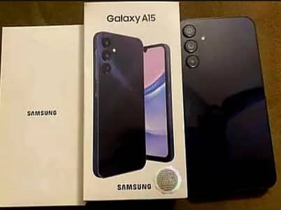 Samsung Galaxy A15 4G  6gb 128gb Complete & Genuinr