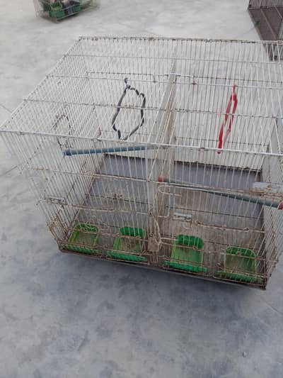 big solid cage with big box for sale