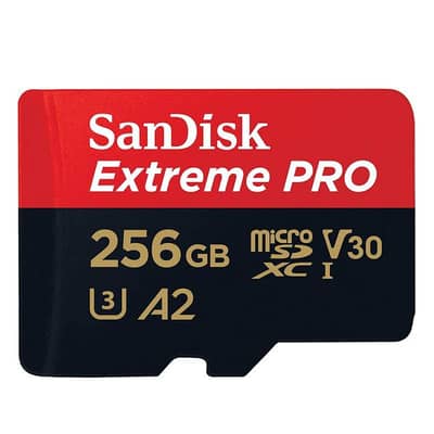 SanDisk Extreme Pro 256GB Micro SDXC™ 200mb/s Card
