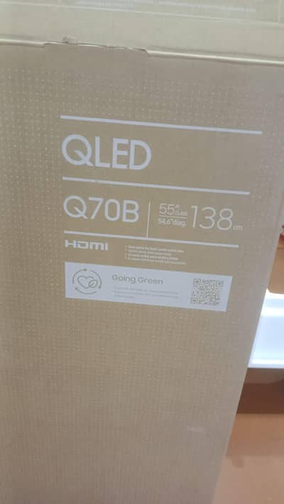 Samsung 55 inch QLED MODEL  Q70B LED for sale brand new condition