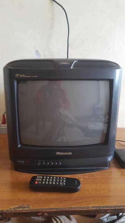 panasonic 14 inch multi system 100 channels tv