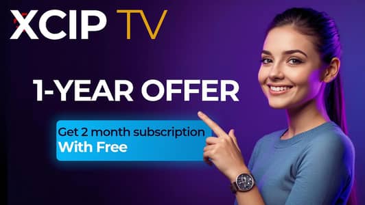 XCIPTV SUBSCRIPTION ONE MONTH