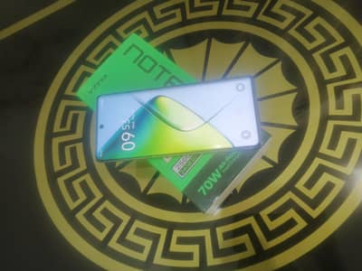 Infinix not 40 pro with box charge