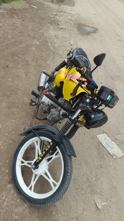 Ghani bike 70 cc modified