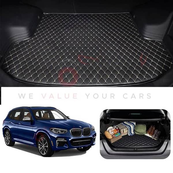 BMW X3 7D Custom Car Trunk Mat - Model 2018-2024