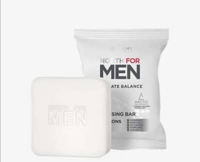 North for Men Ultimate Balance Cleansing Soap Bar 100gm