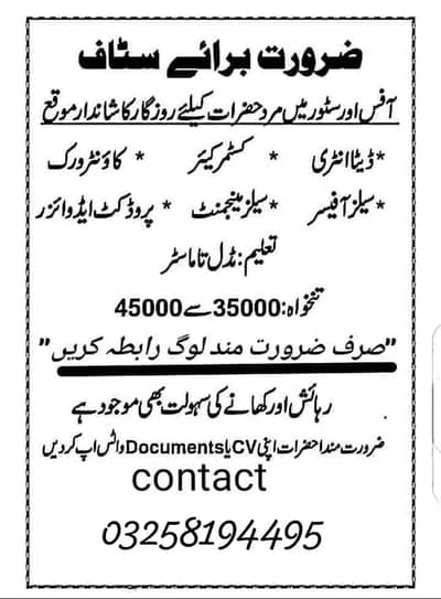 Customer dealing jobs