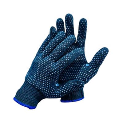 Gloves BLUE Dotted for Bikers (Free delivery throughout Karachi)