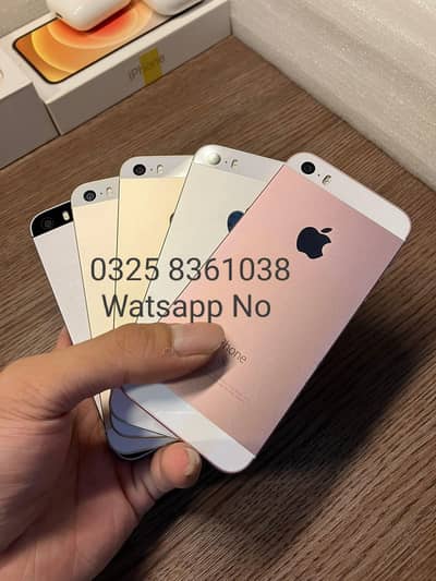 iPhone SE 1st Generation 64GB PTA Approved Jo Colour Chahye Mill Jaega