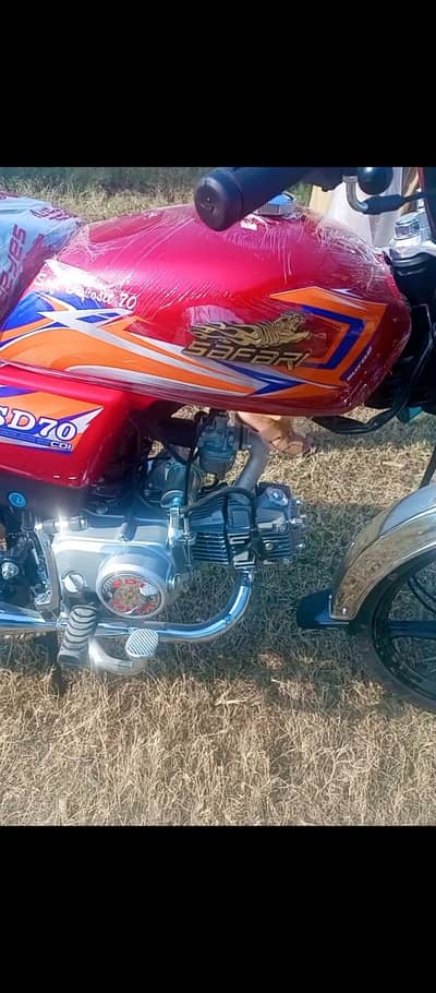 Self Start Safari Bike Jannuine zero meter Alloy rim Spiecal Edition