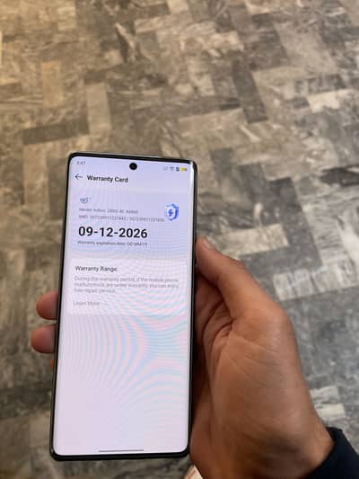 Infinix zero 40 just box open