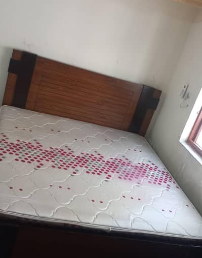 Double Bed with Molty Mattress