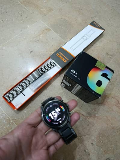 Fossil Generation 6 Smart watch  with one extra strap