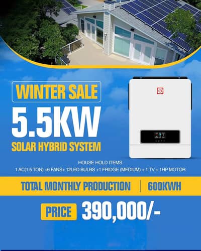 knox 5kw inverter with 5kw panels