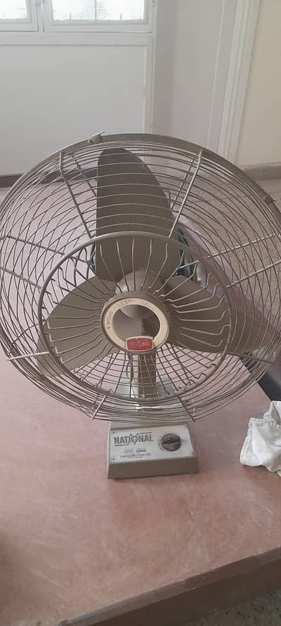 Antique National Table Fan