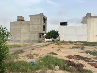 Vip Location 120 Sq Yards 40ft Road West Open Residential Plot Is Available For Sale In Saadi Garden Block-2 Scheme-33.