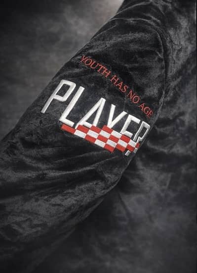 PLAYER Velvet Varsity Jacket – Premium Streetwear