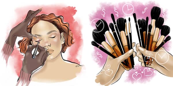 Female Makeup Artist / Beautician for Ladies Beauty Parlour