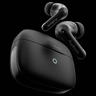 Audionic 740ION wireless Earbuds with ANC Black Premium Casing