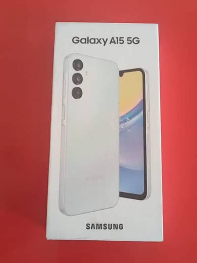 Samsung A15 Box packed 8/128