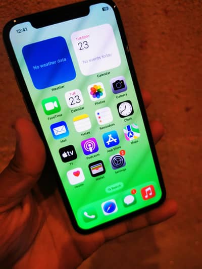 iPhone x  Full lush camera Orginal battery Iphone non PTA