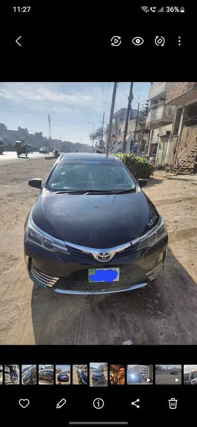 Toyota xli 2014 model/ 2016 register