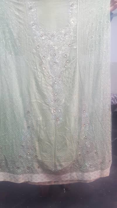 unstiched cloth shafon crinkle new cloth