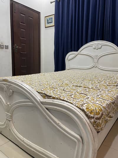 Bed for sale with side tables